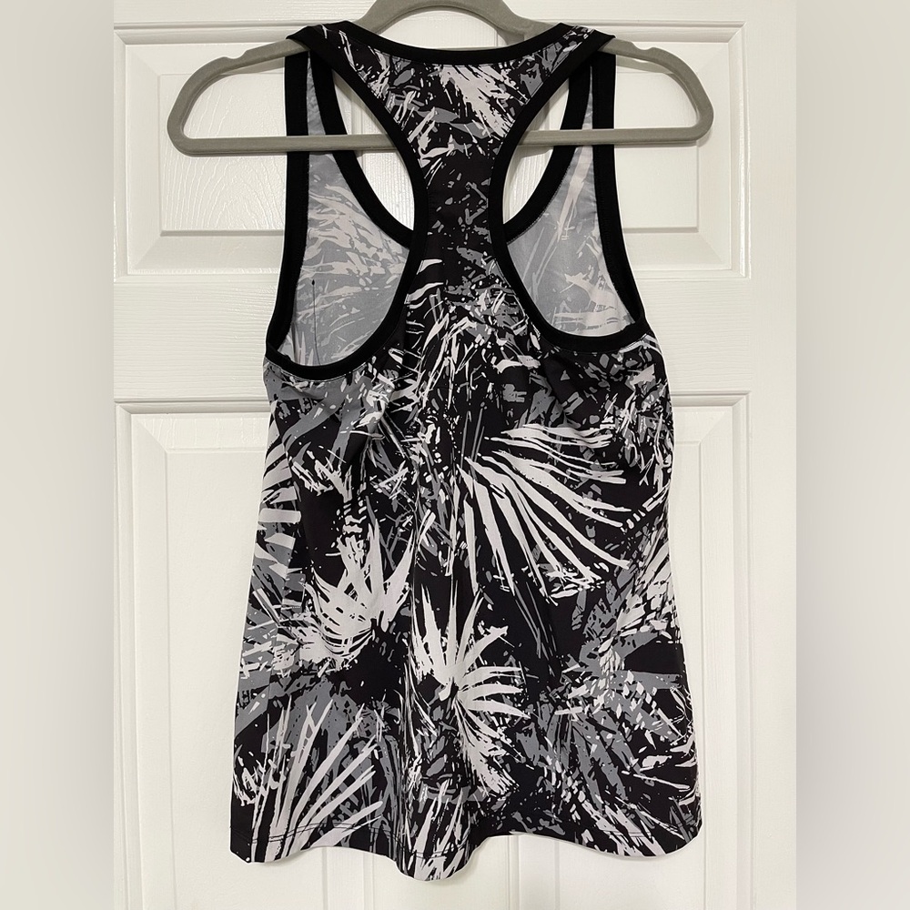 Fabletics Racerback Palm Print Active Top size S - Picture 5 of 9
